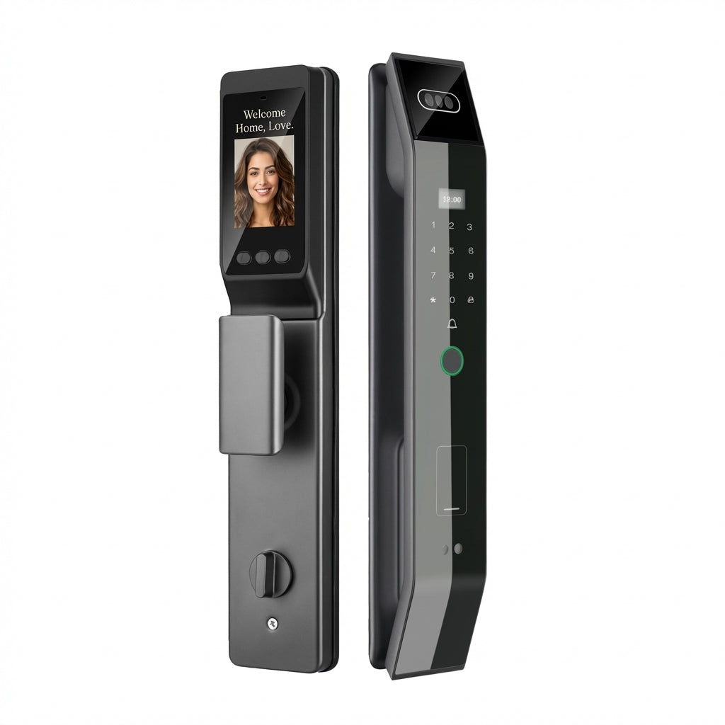 3D Face Recognition Smart Door Lock with Video Display