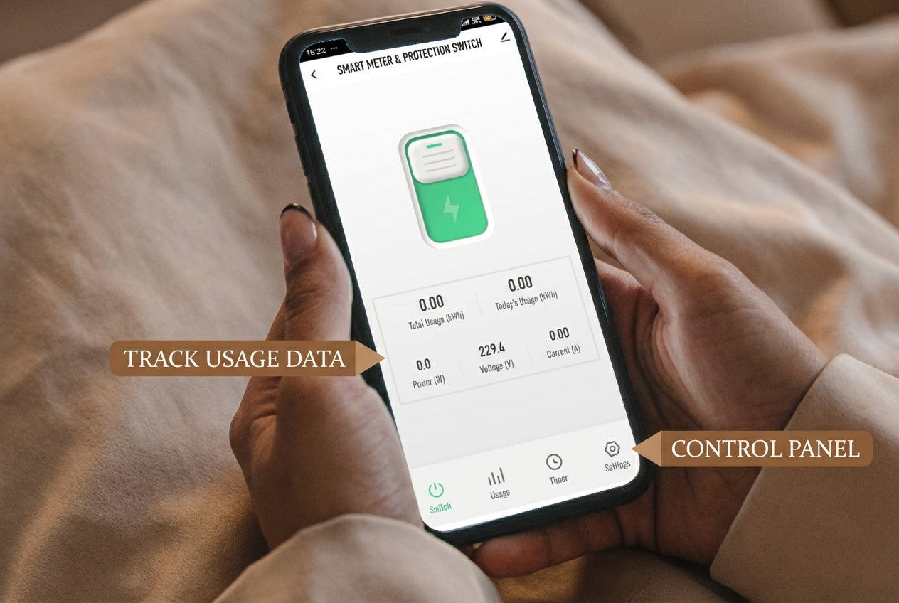Smart WiFi Circuit Breaker & Energy Monitor