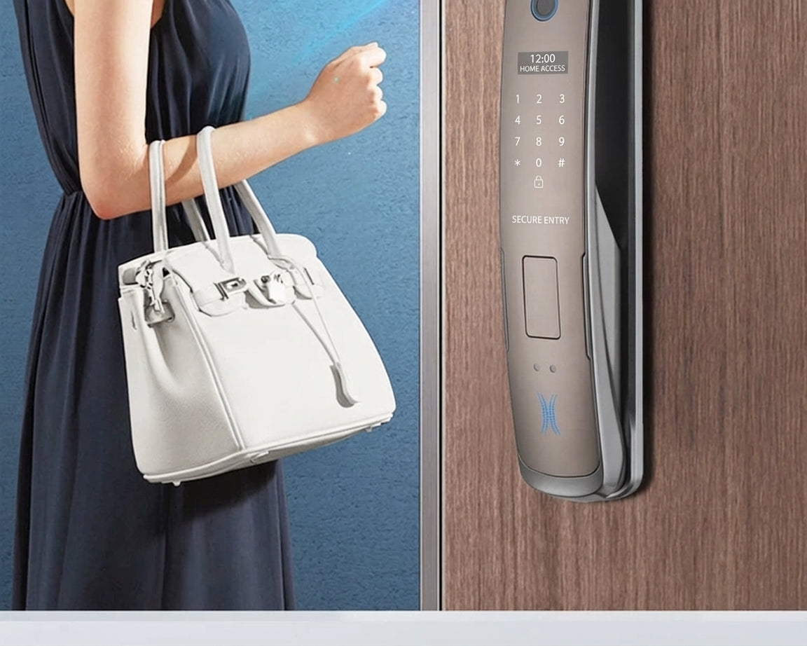 3D Face Recognition Smart Door Lock with Video Display