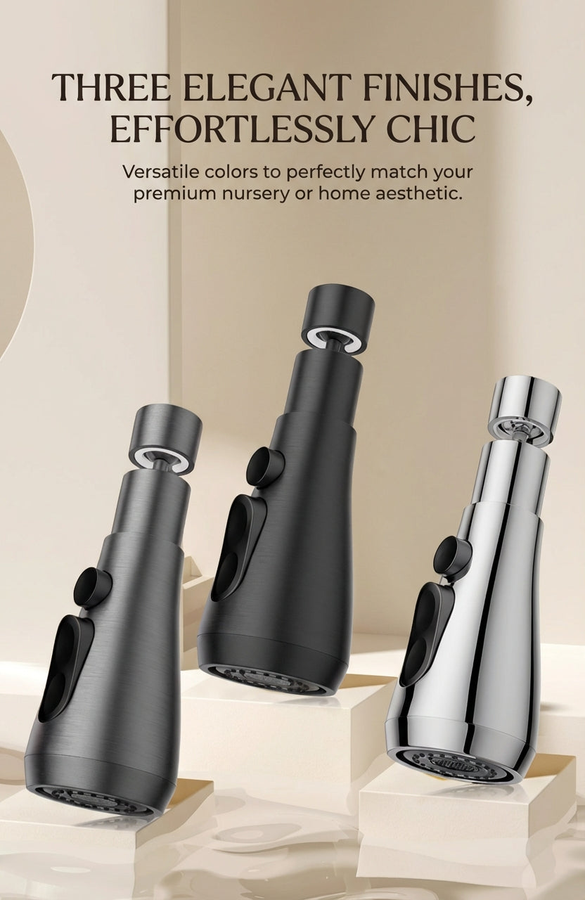 Premium 360° Swivel Kitchen Faucet Sprayer Attachment