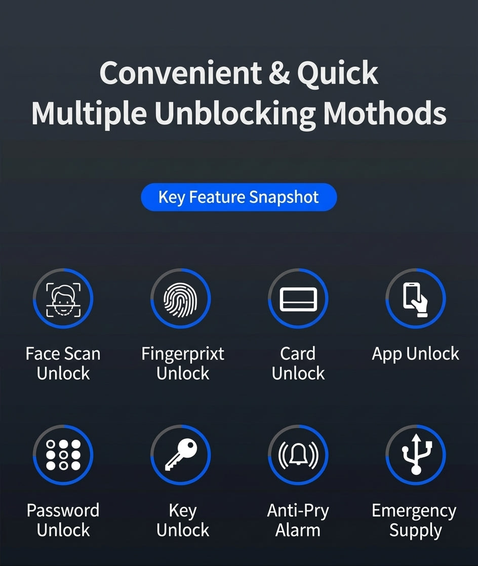 3D Face Recognition Smart Door Lock with Video Display