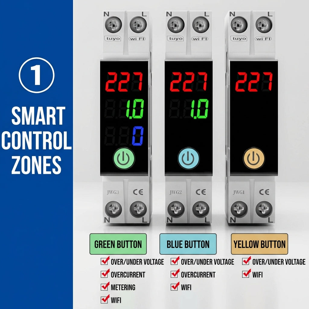 Smart WiFi Circuit Breaker & Energy Monitor