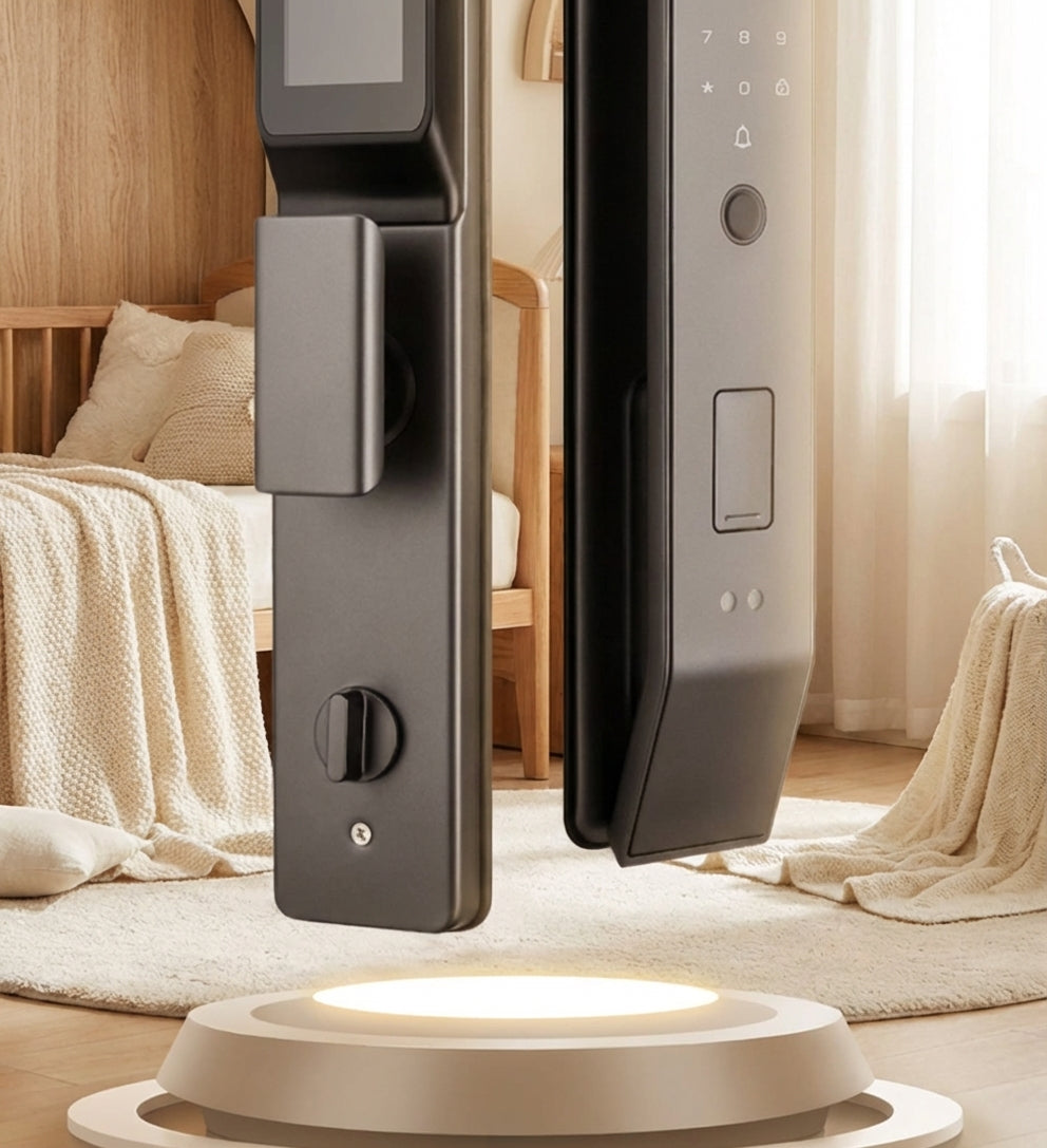 3D Face Recognition Smart Door Lock with Video Display