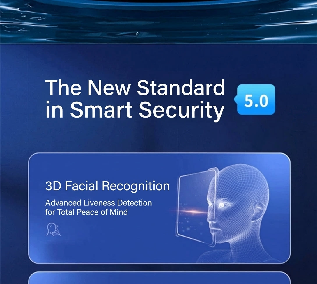 3D Face Recognition Smart Door Lock with Video Display