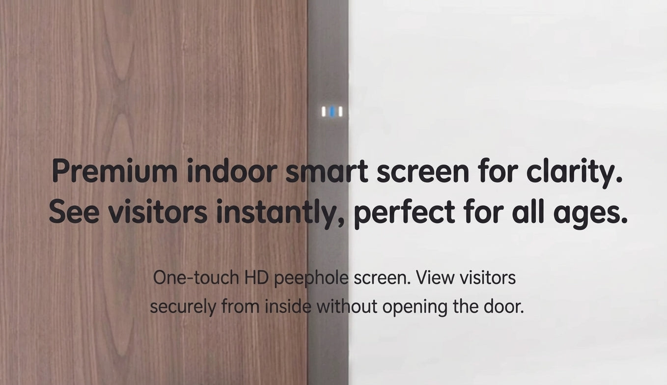 3D Face Recognition Smart Door Lock with Video Display