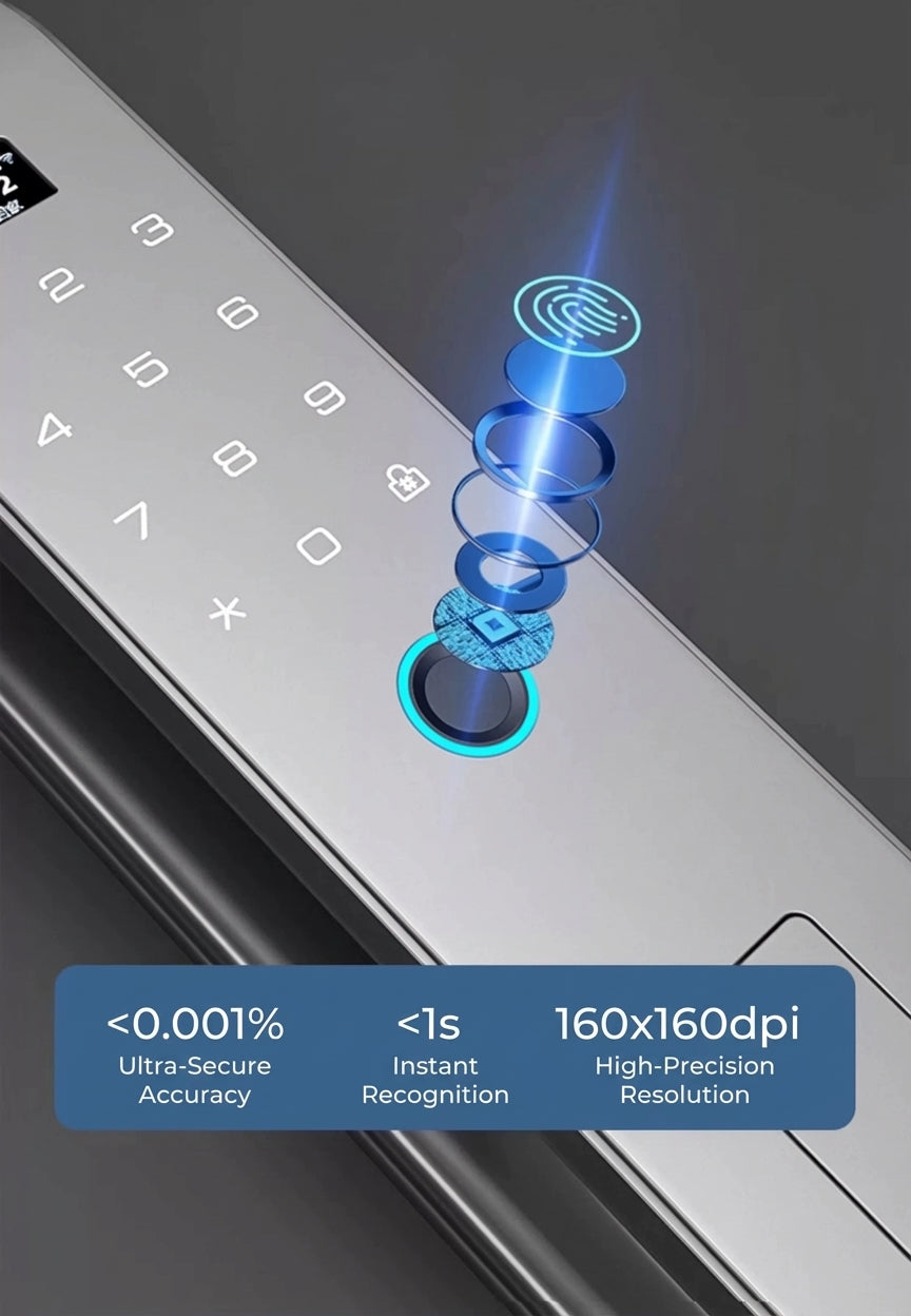 3D Face Recognition Smart Door Lock with Video Display
