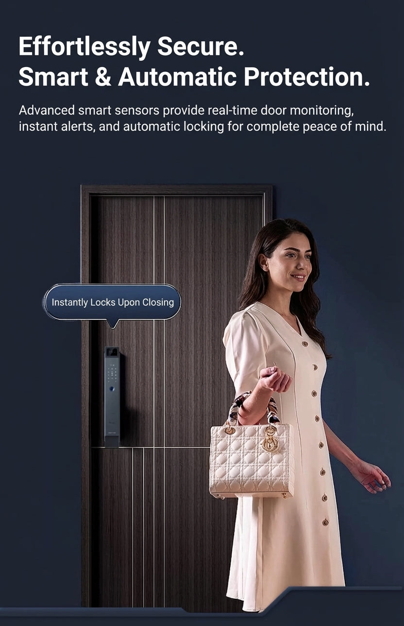 3D Face Recognition Smart Door Lock with Video Display