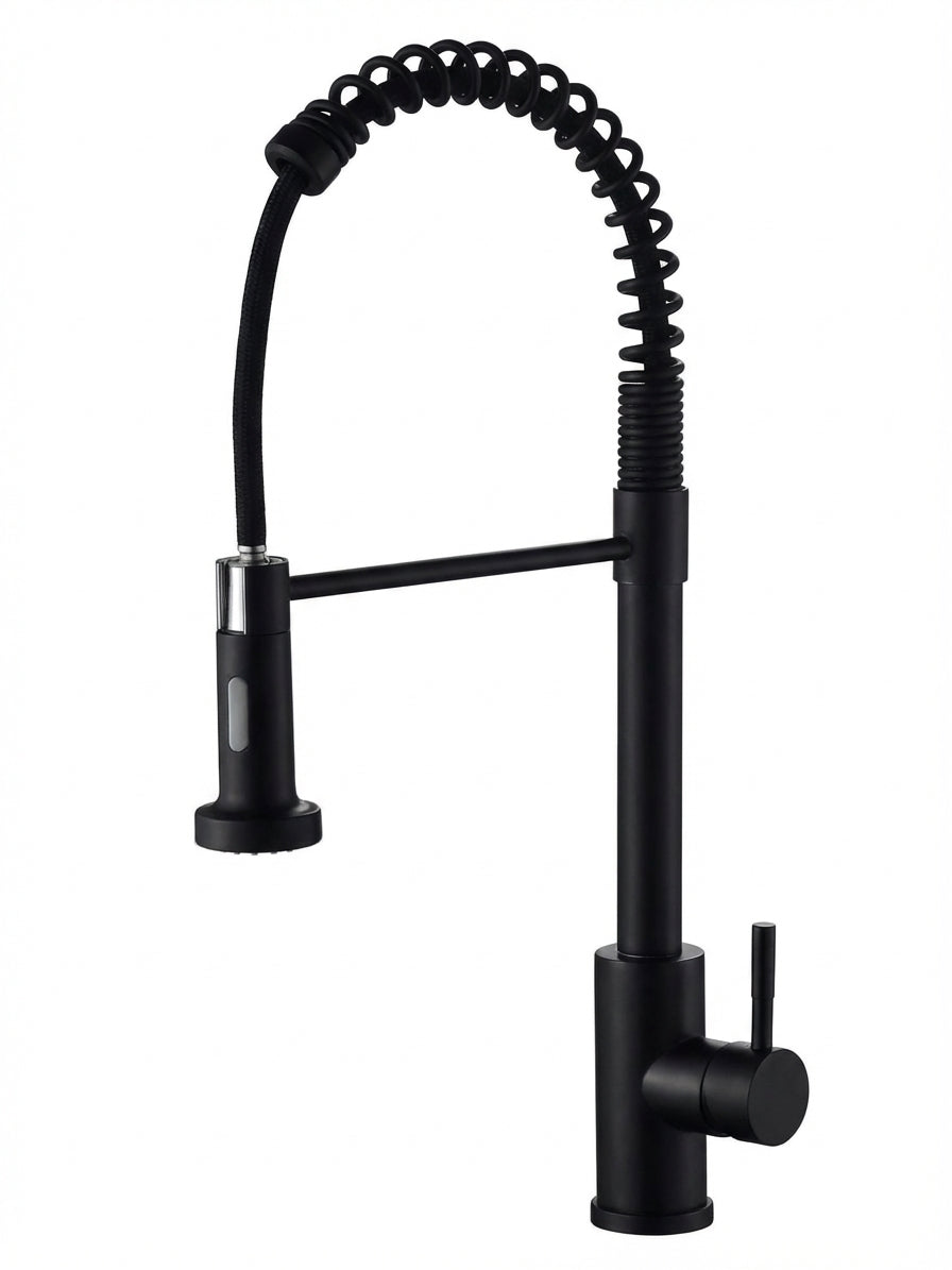 Premium Stainless Steel Commercial Pull-Down Kitchen Faucet