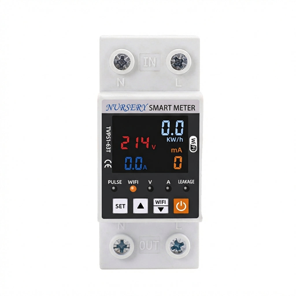 TAXNELE Smart WiFi Energy Meter & Circuit Protector