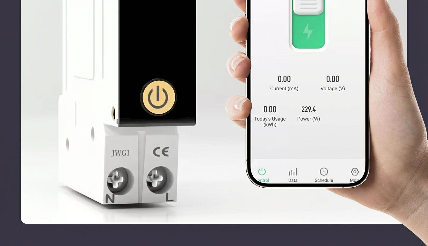 Smart WiFi Circuit Breaker & Energy Monitor