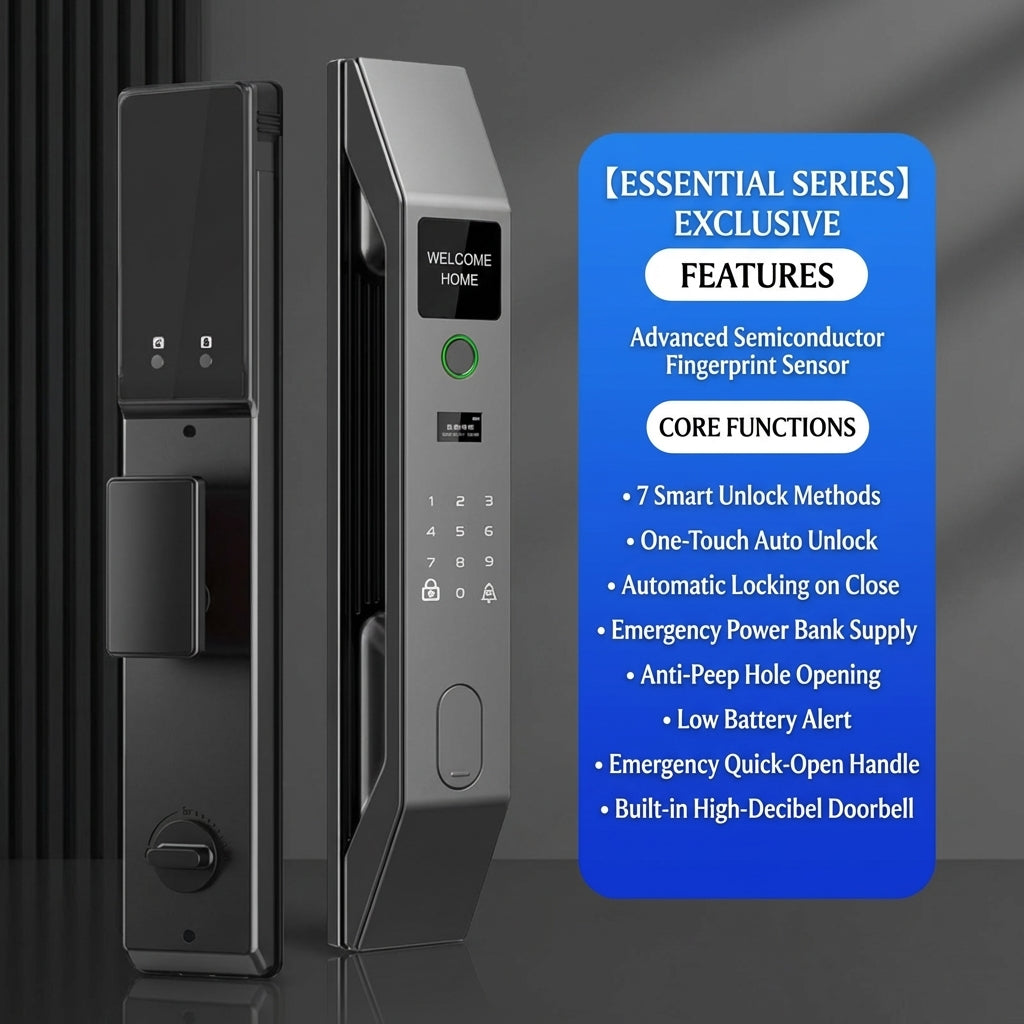 3D Face Recognition Smart Door Lock with Video Display