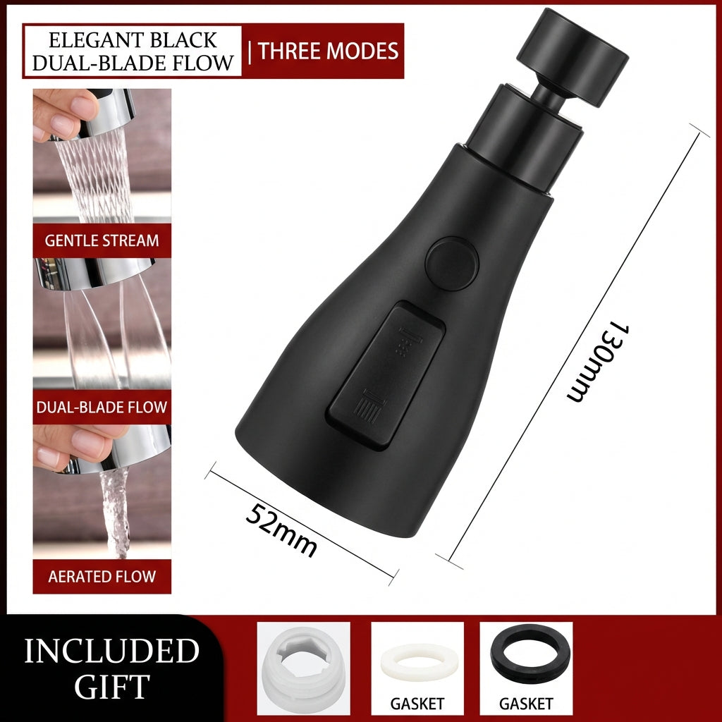Premium 360° Swivel Kitchen Faucet Sprayer Attachment