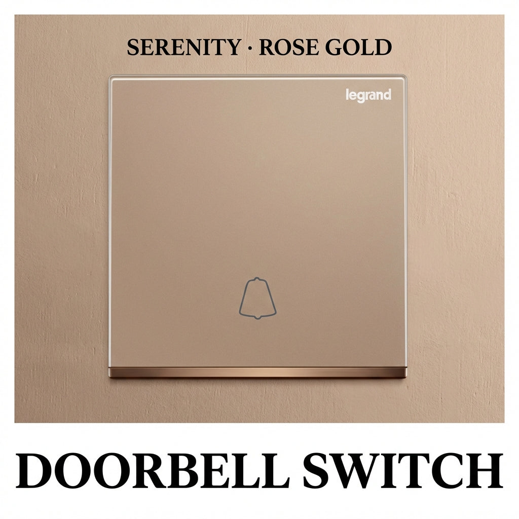 Legrand Rose Gold 13A Switched Wall Socket with USB