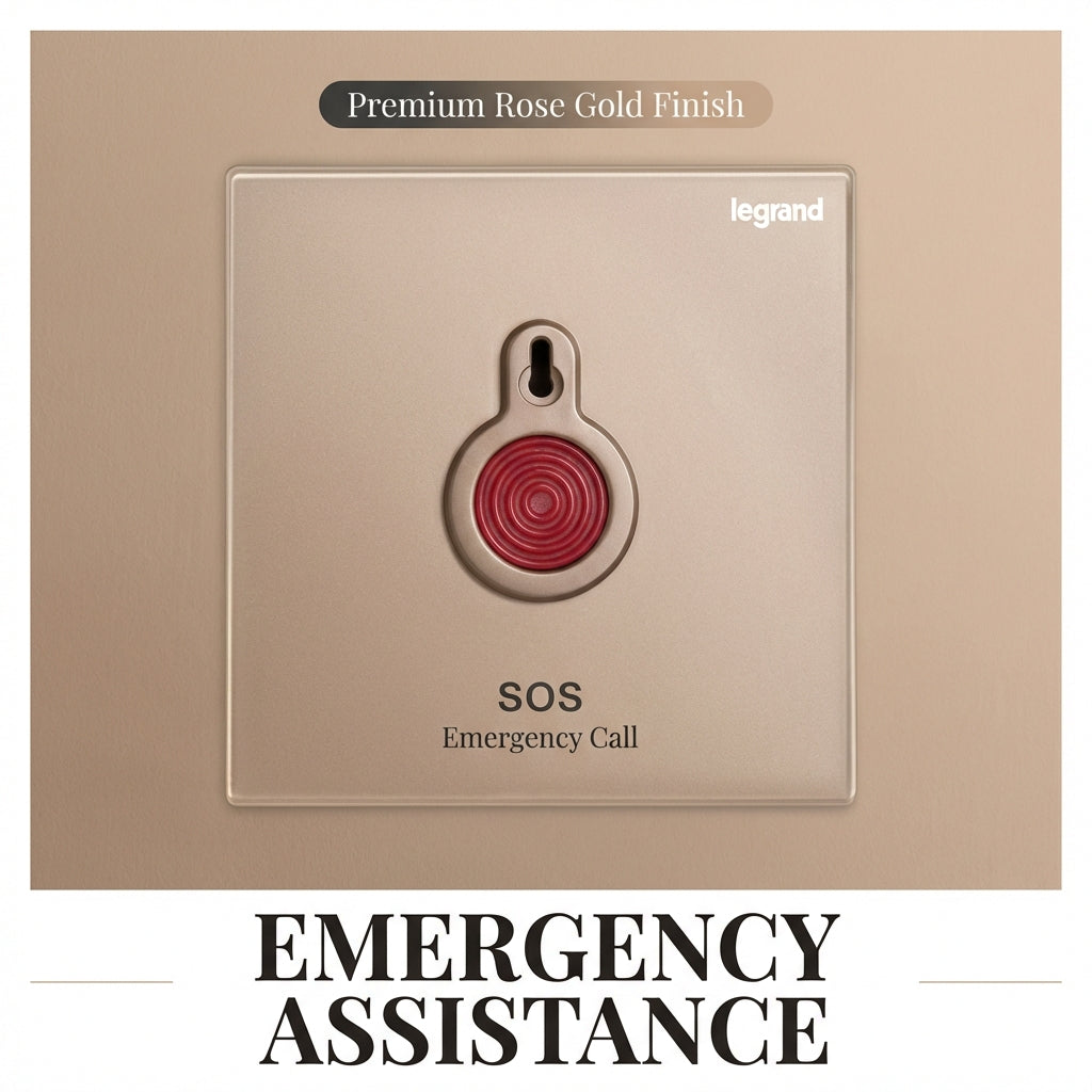 Legrand Rose Gold 13A Switched Wall Socket with USB