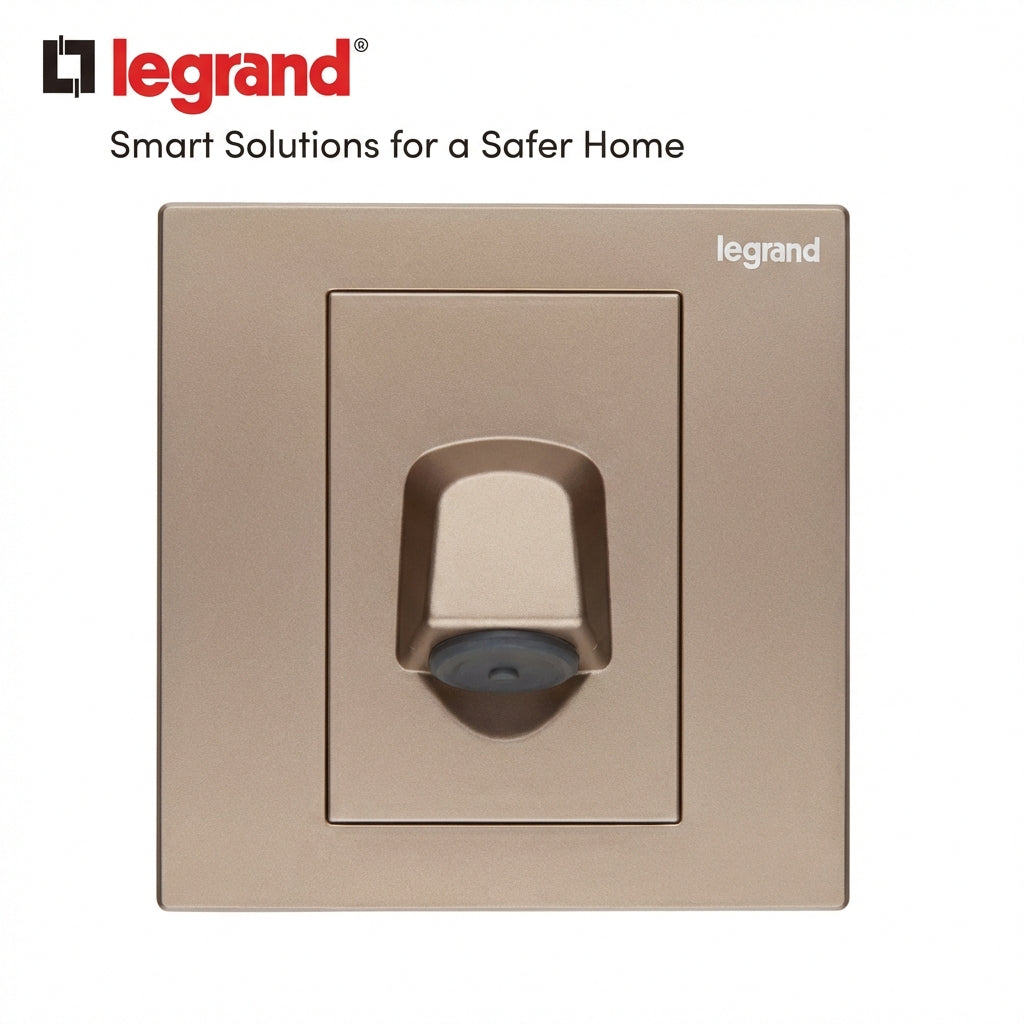 Legrand Rose Gold 13A Switched Wall Socket with USB