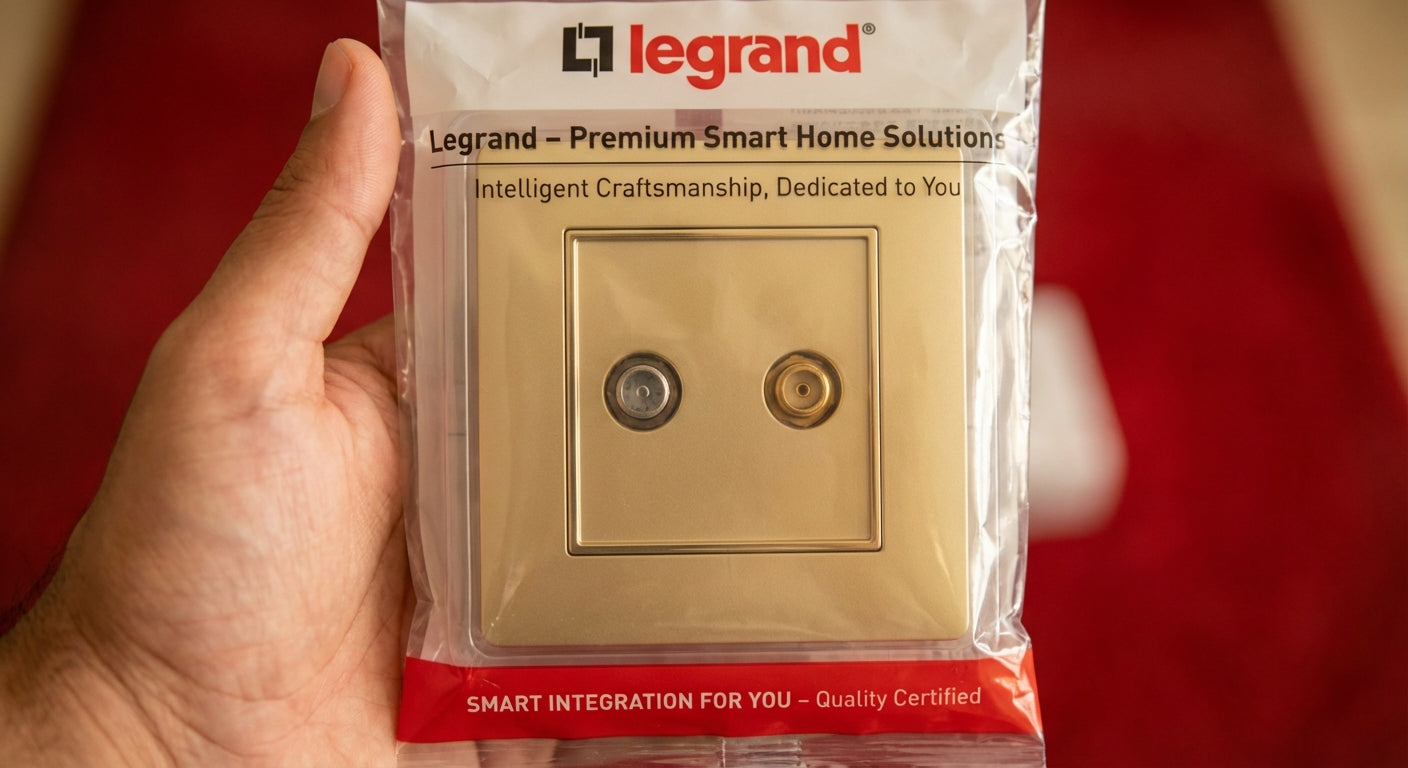 Legrand Rose Gold 13A Switched Wall Socket with USB